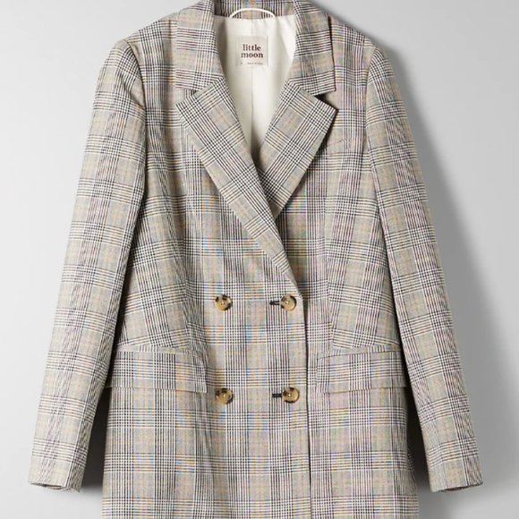 Aritzia Jackets & Blazers - Aritzia Plaid Blazer